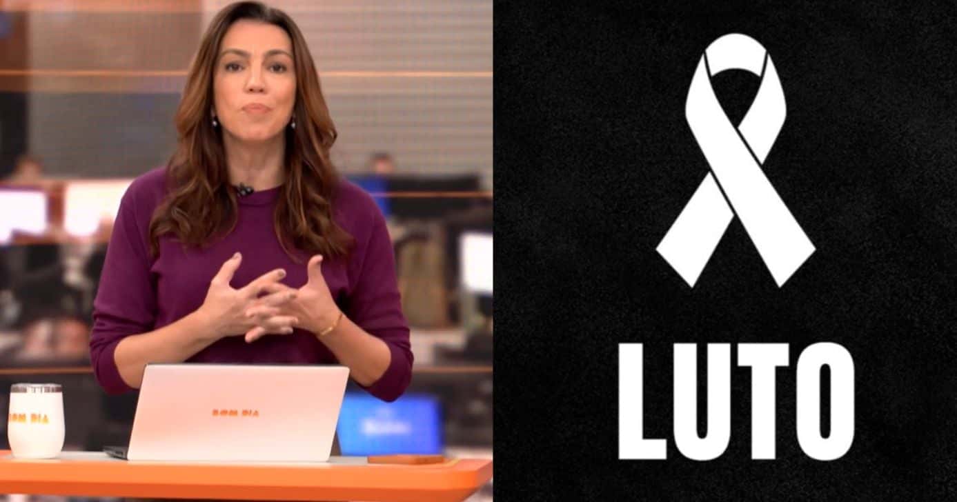 Ana Paula Araújo durante o Bom Dia Brasil (Foto: Reprodução / Globo)