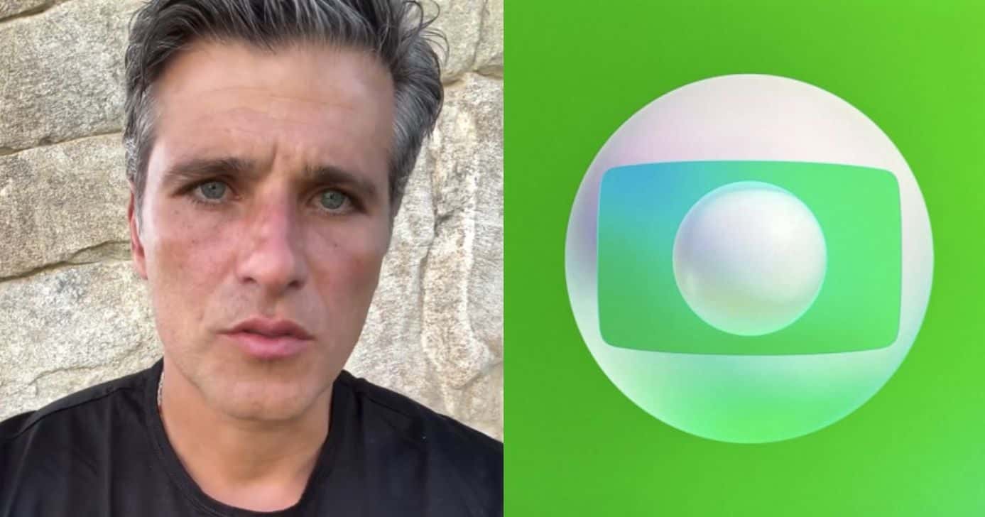 Bruno Gagliasso e logo da Globo (Foto: Reprodução / Instagram / Globo)