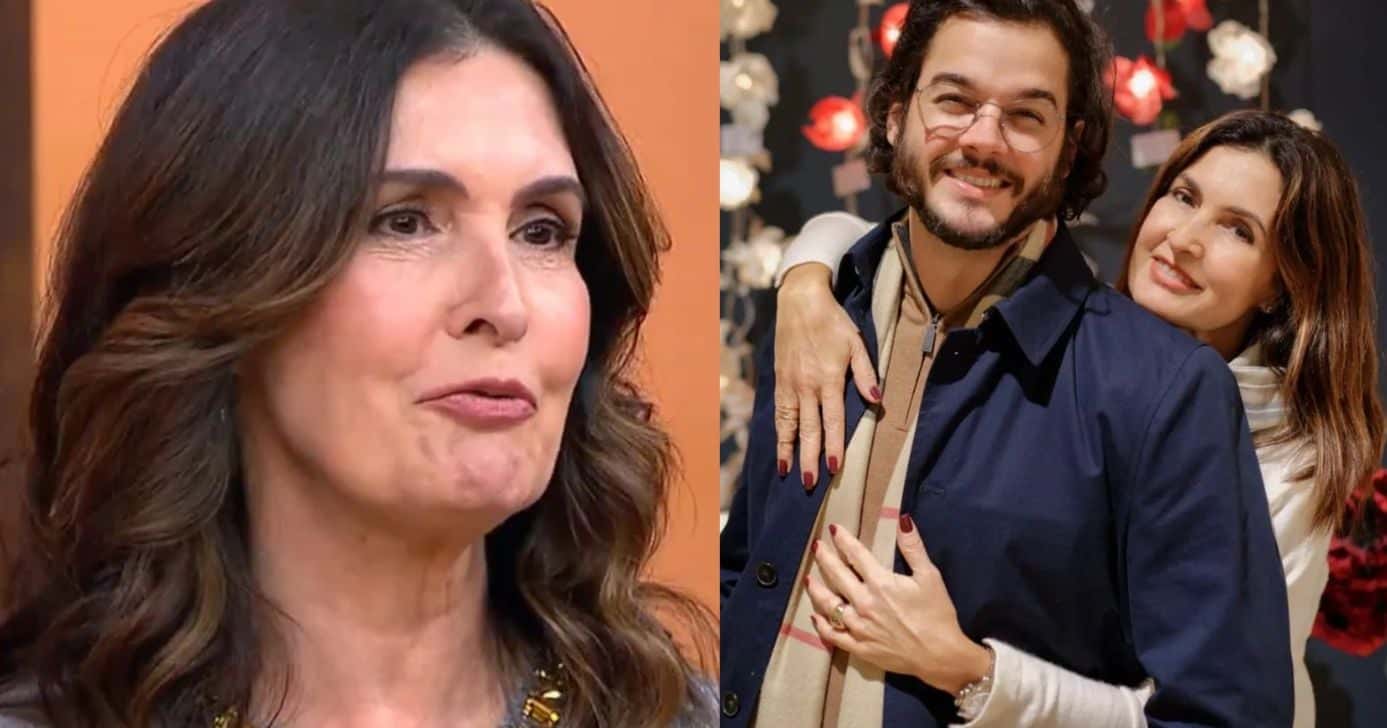 Fátima Bernardes e Túlio Gadêlha (Fotos: Reprodução / TV Brasil / Instagram)