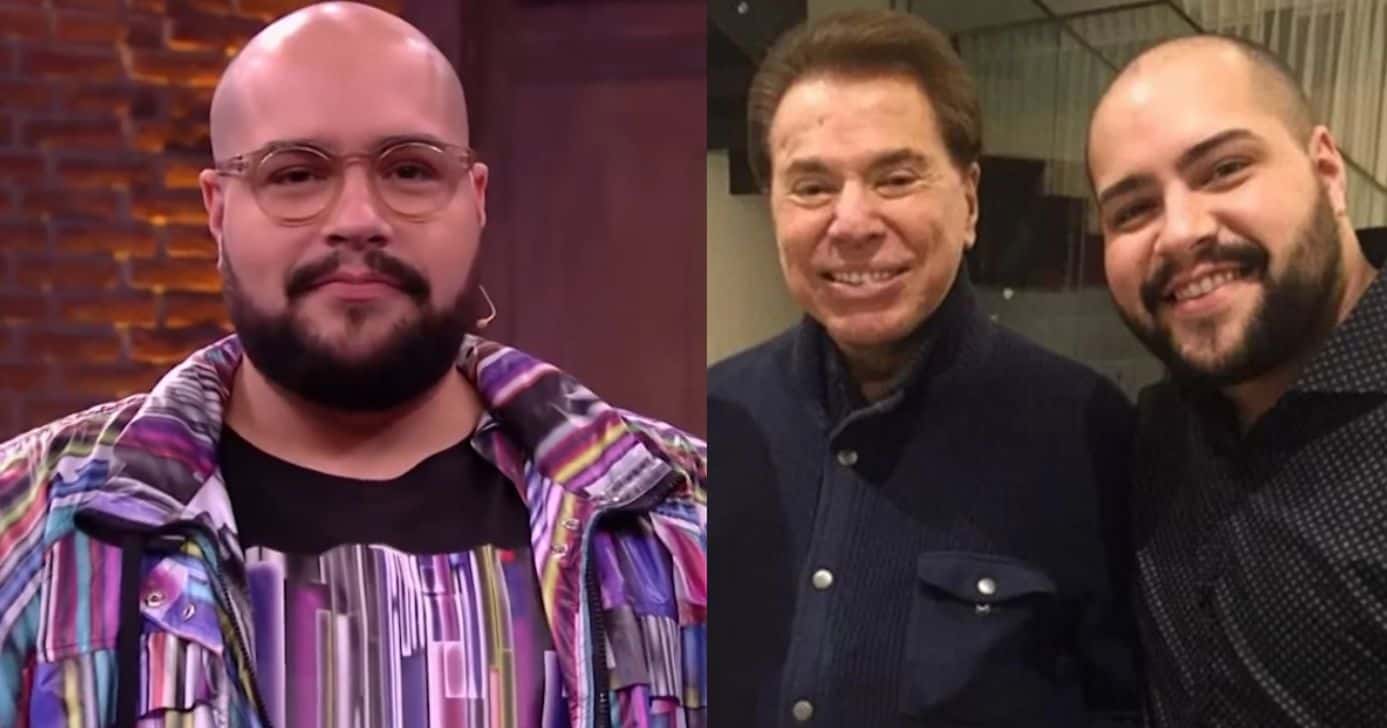 Tiago Abravanel e Silvio Santos (Foto: Reprodução / Globo / Instagram)