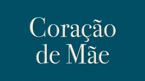Logo da novela "Coração de Mãe", da Record. (Foto: Reprodução / Internet)