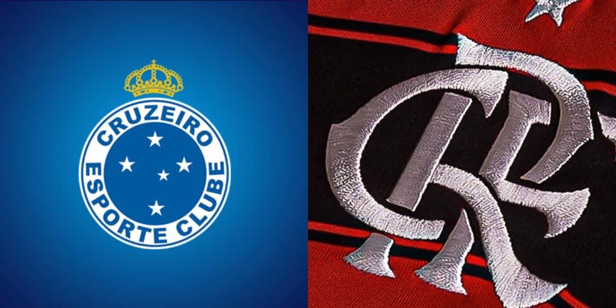 Cruzeiro prepara chapéu em Flamengo por jogador (Reprodução: Montagem TV Foco)