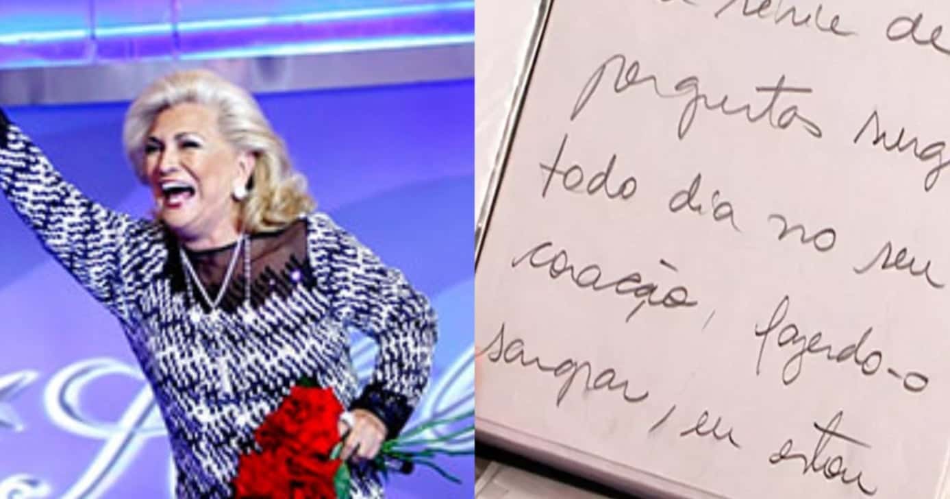 Isso foi o que Hebe falou em carta psicografada (Foto: SBT)