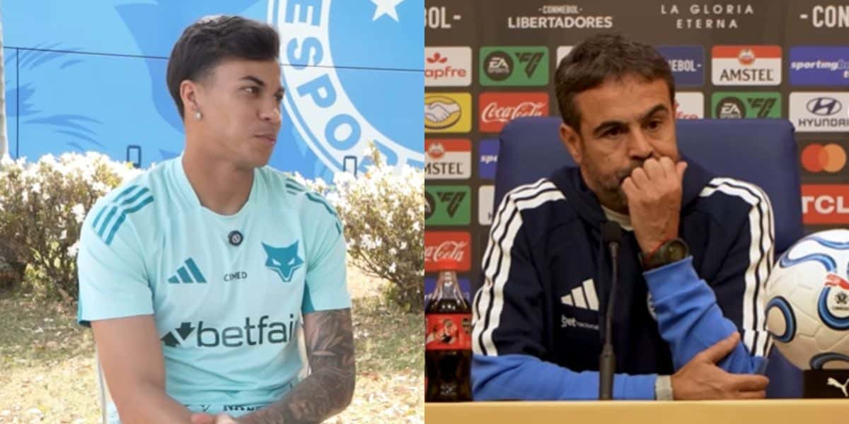 Kaio Jorge fora? Artur Jorge é comunicado no Cruzeiro (Reprodução: Caze TV / Youtube)