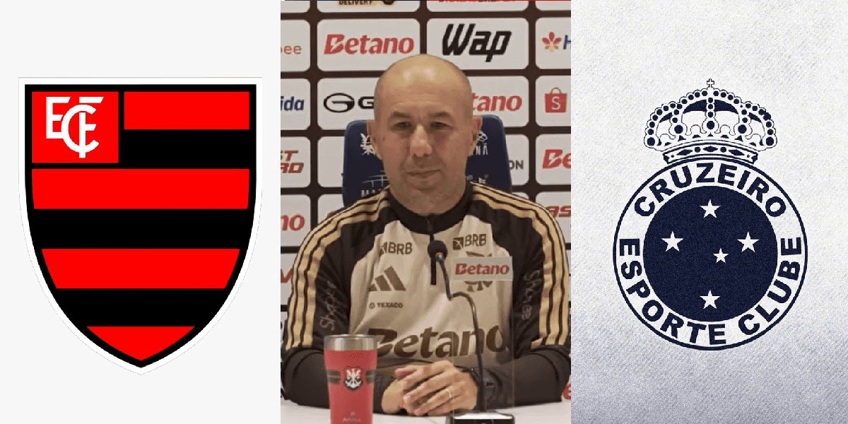Leonardo Jardim pede lateral do Cruzeiro no Flamengo (Foto: Reprodução/ YouTube)