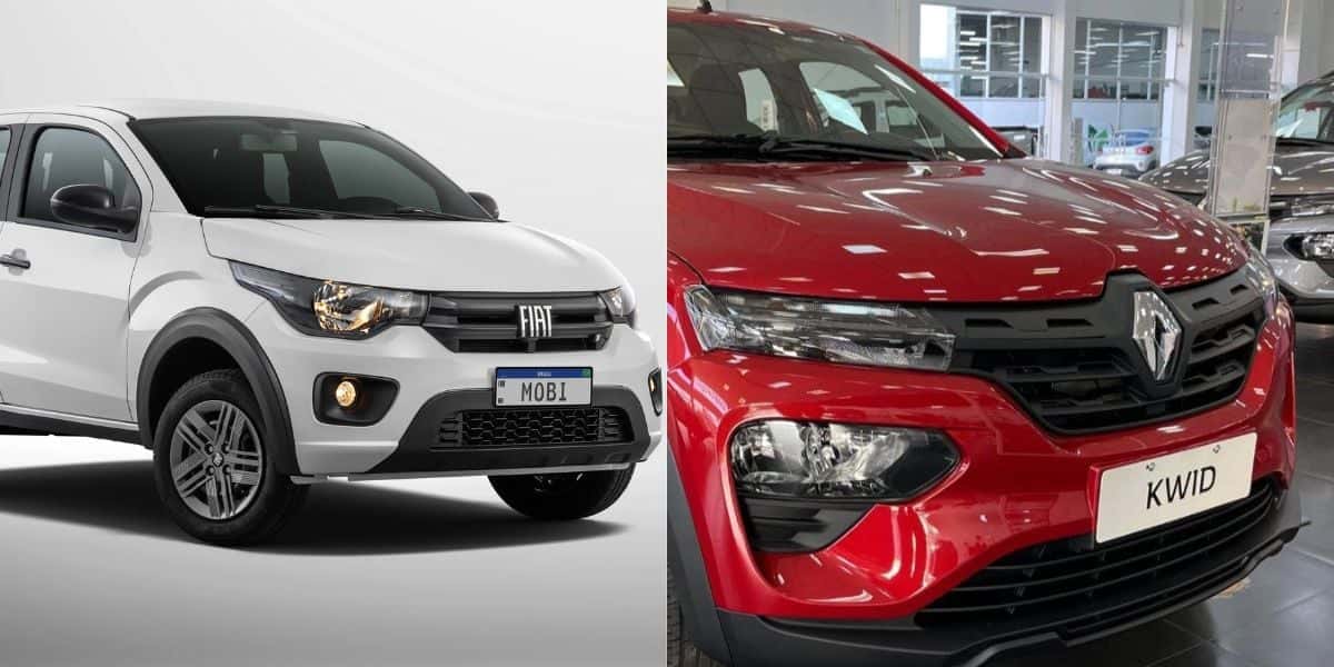 Carro mais barato que o Mobi e o Kwid (Reprodução: Divulgação)