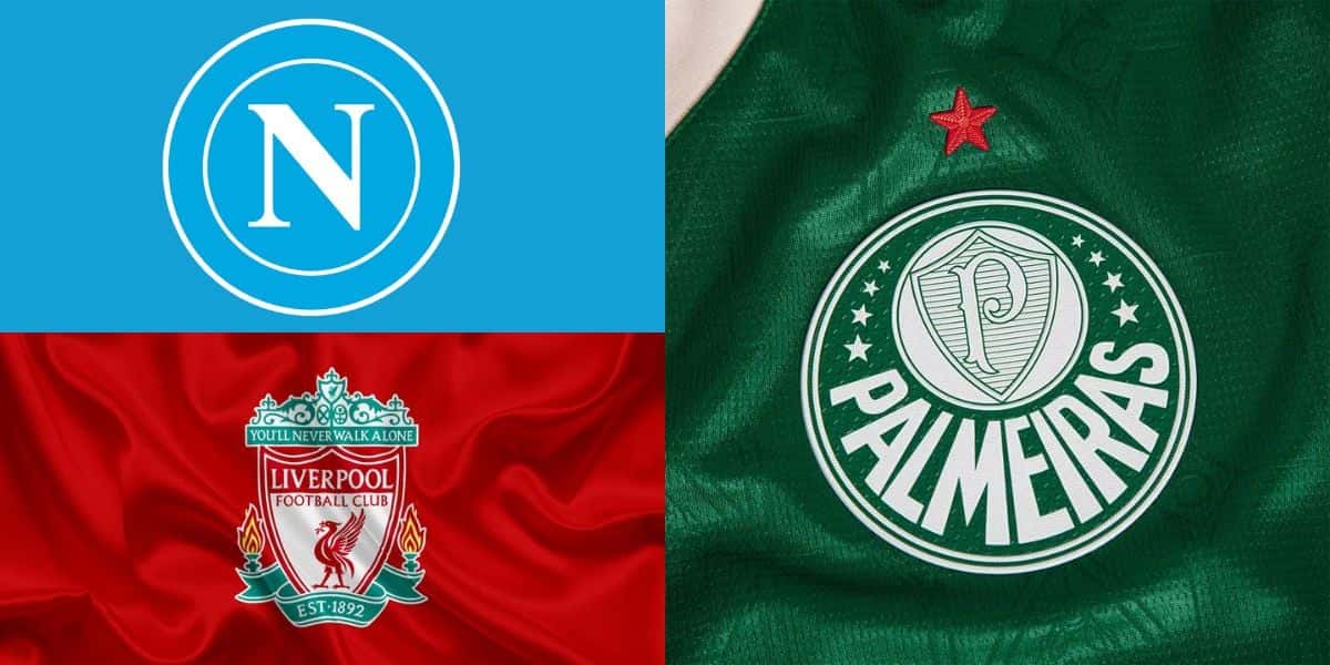 Napoli e Liverpool querem atacante do Palmeiras (Reprodução: Montagem TV Foco)