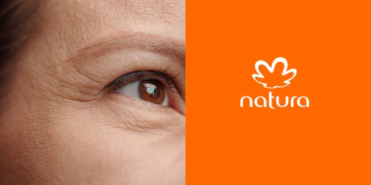 Gel da Natura para acabar com as rugas na menopausa (Reprodução: Montagem TV Foco)