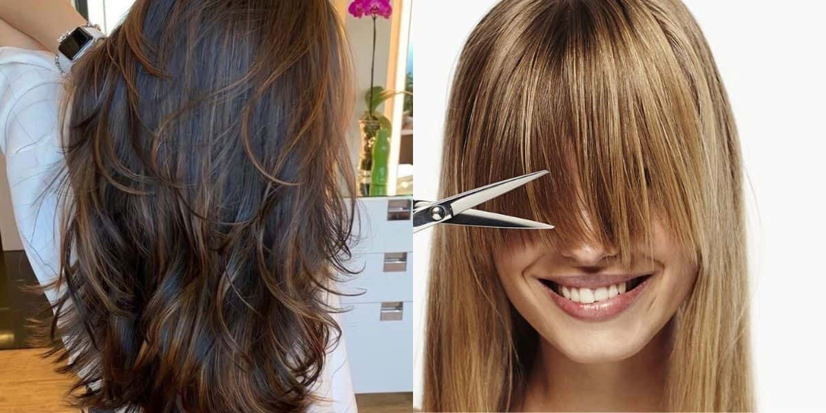 Repicar cabelo em casa com truque do salão de beleza (Reprodução: Montagem TV Foco)