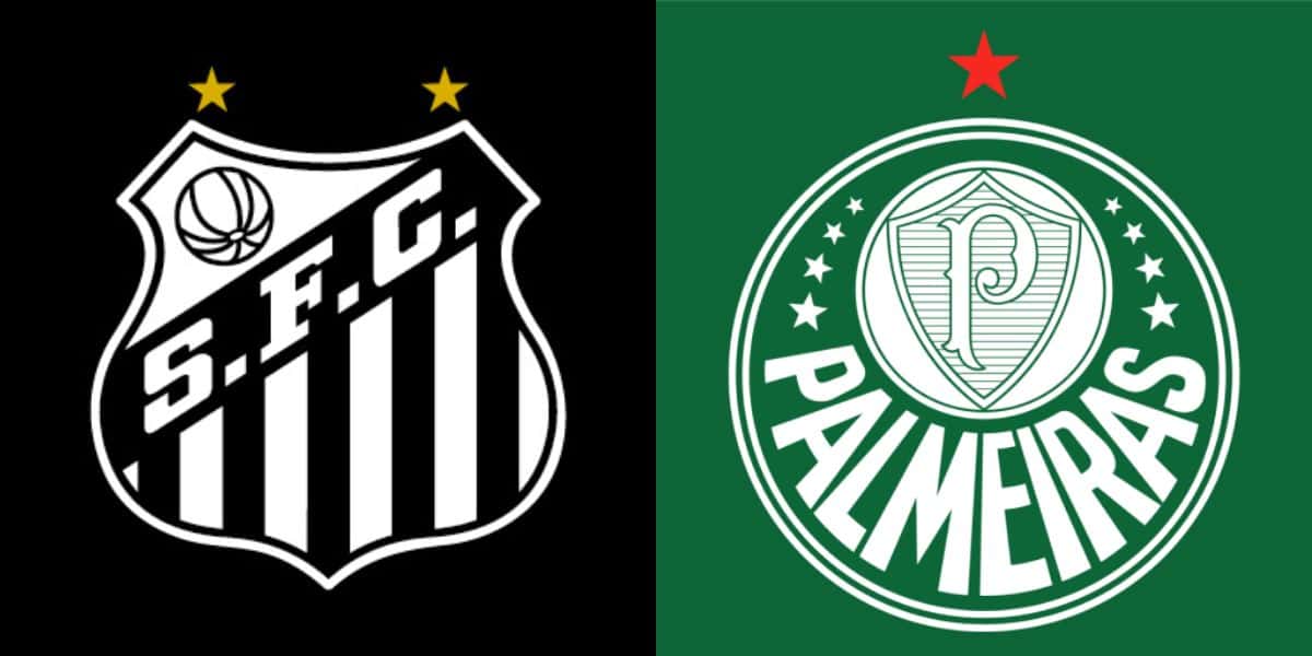 Santos / Palmeiras - Foto: Internet