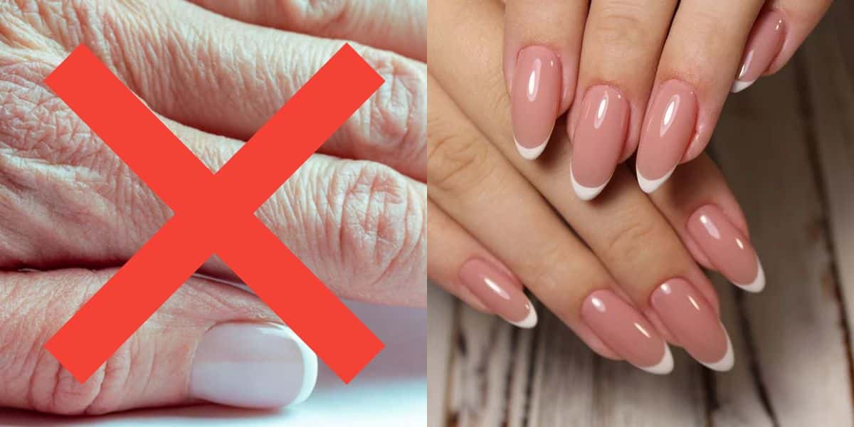 Formatos de unhas para rejuvenescer (Reprodução: Montagem TV Foco)