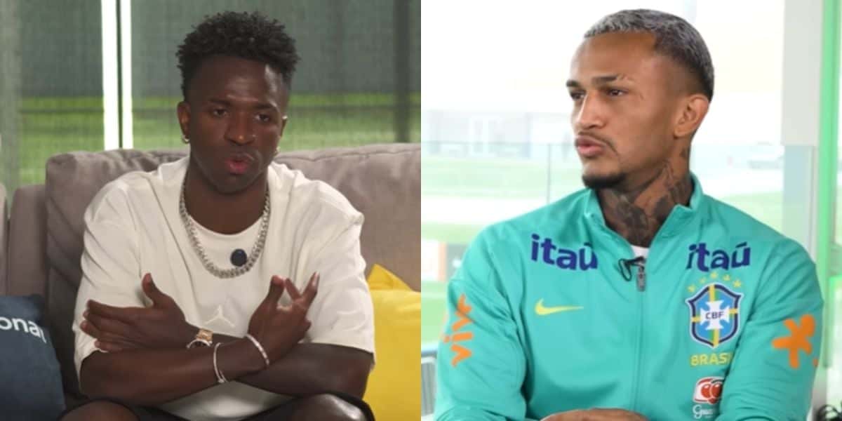 Vinícius Jr e Wesley revelam sobre retorno ao Flamengo (Reprodução: Caze TV / TNT Sports)