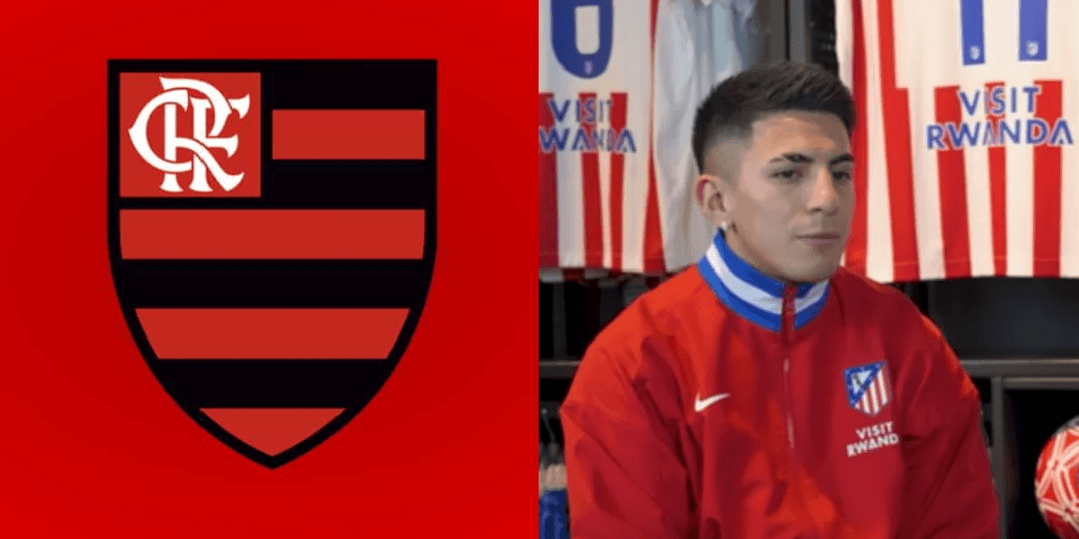 Flamengo / Almada (Foto: Reprodução/Youtube)