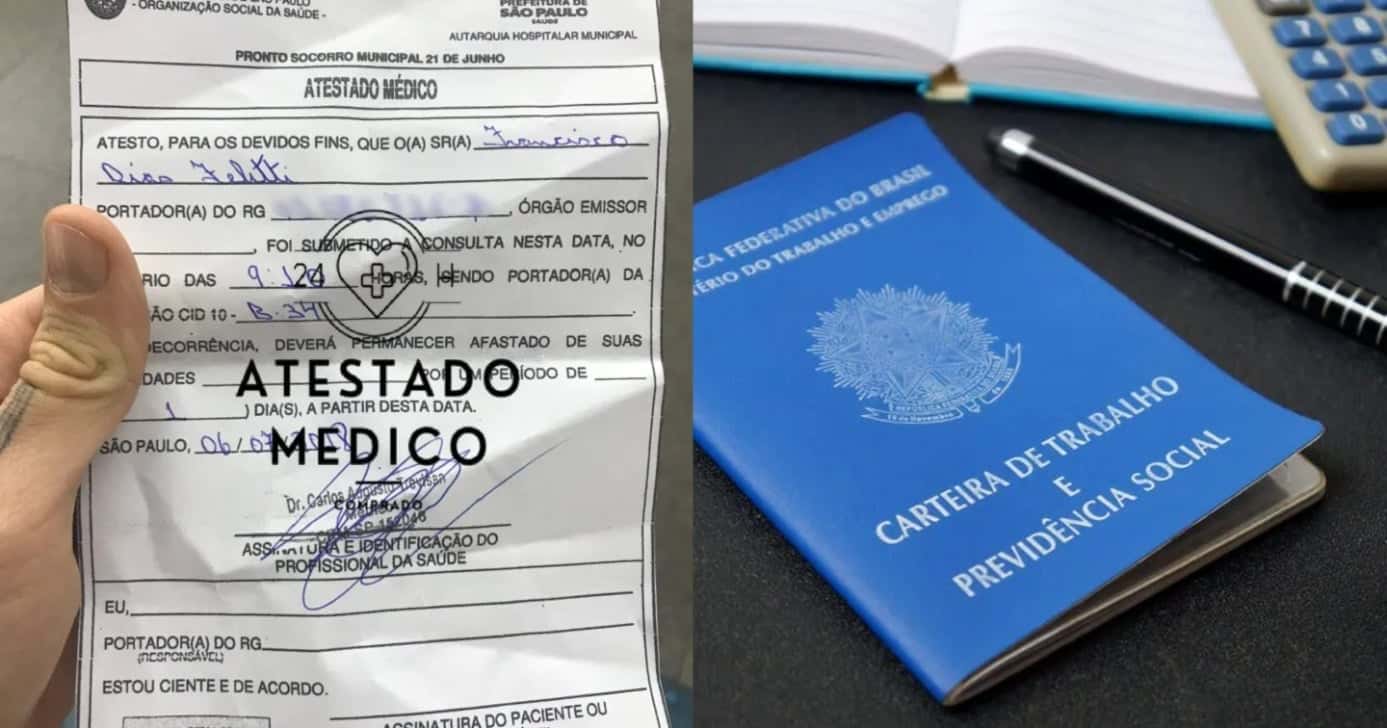 Além do atestado, isso também garante afastamento do trabalho (Foto: Divulgação)