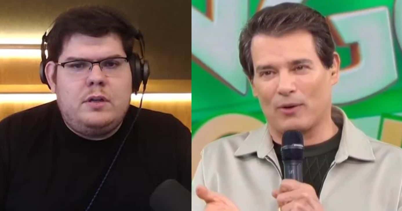 Casimiro Miguel e Celso Portiolli (Fotos: Reproduções / YouTube / SBT)