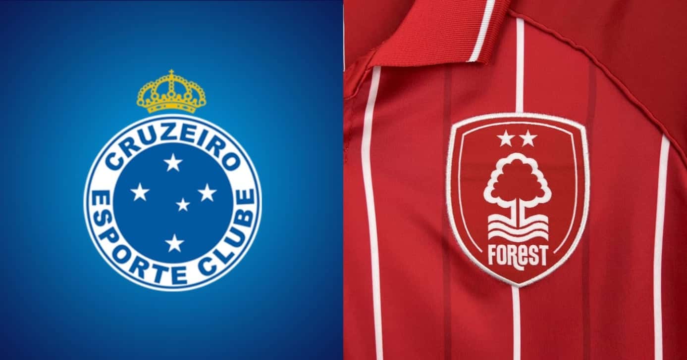 Cruzeiro e Nottingham Forest (Foto: Reprodução/Internet)