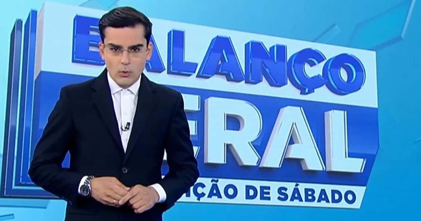 Dudu Camargo no Balanço Geral Manhã (Foto: Reprodução / Record)
