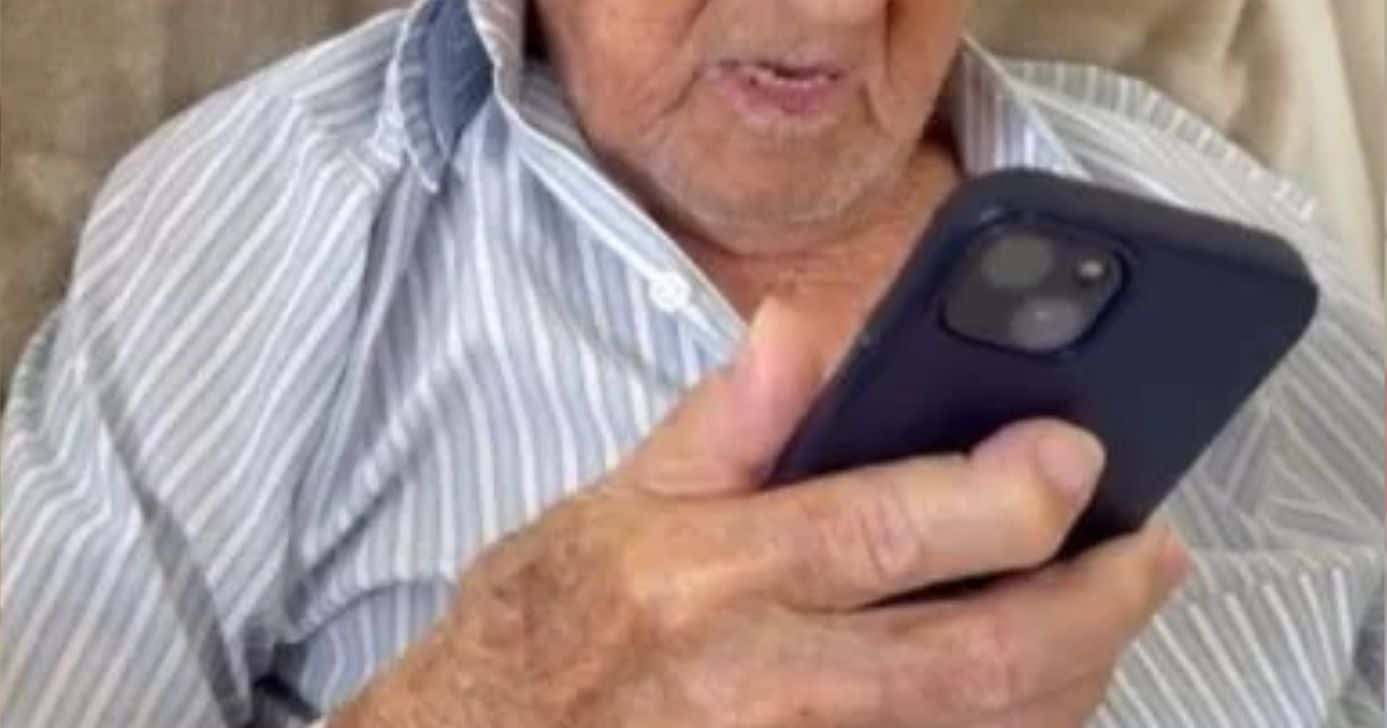Famoso Vovô Anésio (Foto: Reprodução / Instagram)
