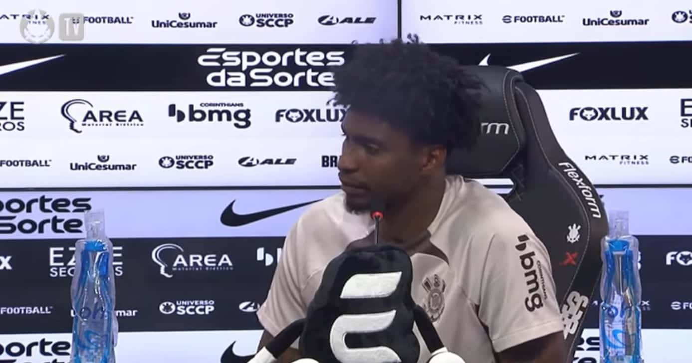 Hugo Souza, goleiro do Corinthians (Foto: Corinthians TV)