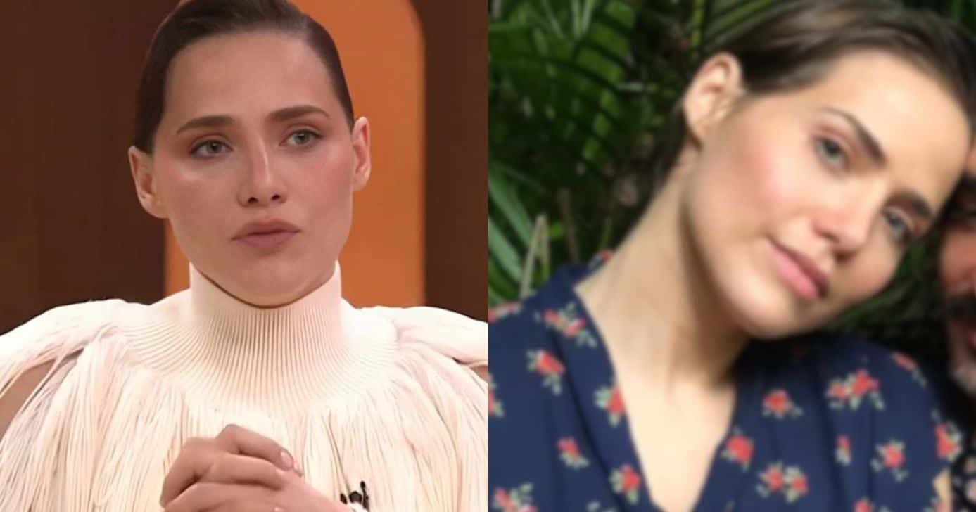 Letícia Colin, participou do Saia Justa e citou o marido (Foto: Reprodução / GNT / Instagram)