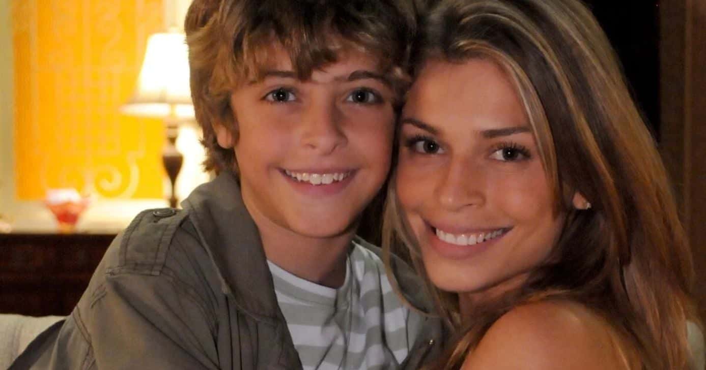 Grazi Massafera e Eike Duarte nos bastidores de Negócio da China (Foto: Reprodução/ Internet)