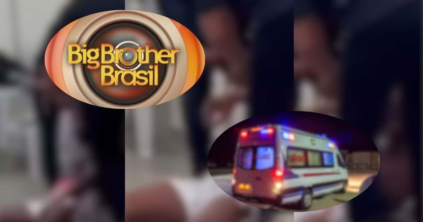 Ilustração de famoso do BBB saindo no soco com apresentador (Foto: Reprodução / Instagram / Globo / Canva)