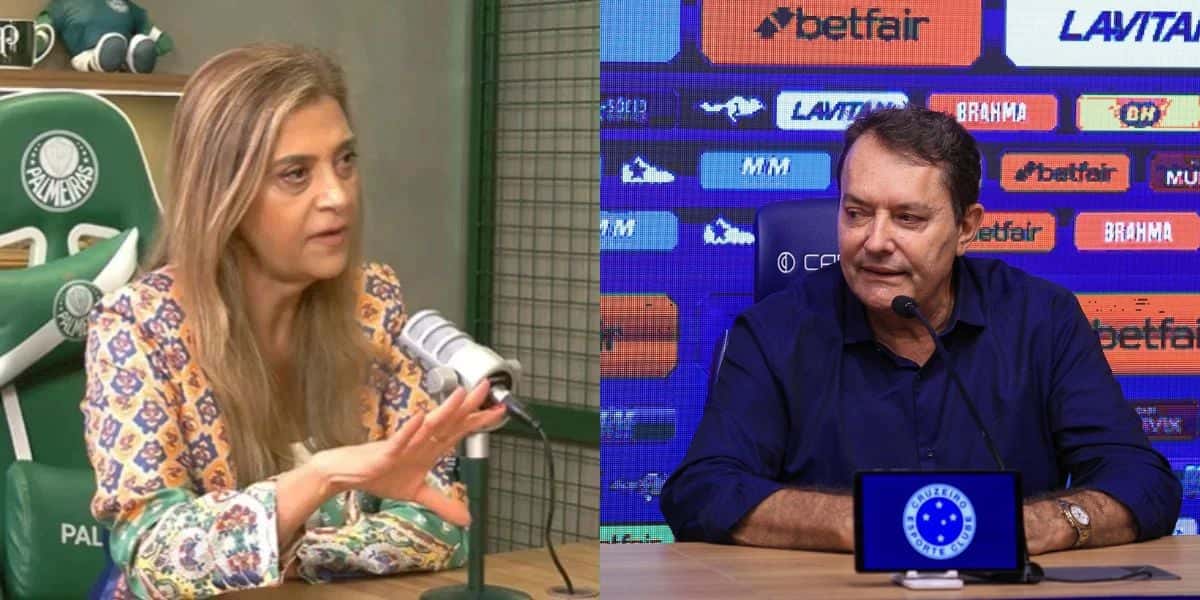 Leila Pereira e Pedrinho BH disputam atacante de R$38 milhões (Reprodução: Youtube)