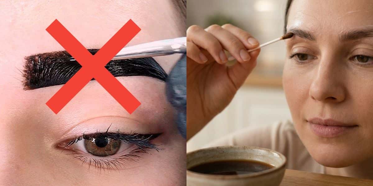 Ingrediente natural para dar com a sobrancelha sem henna (Reprodução: Montagem TV Foco)