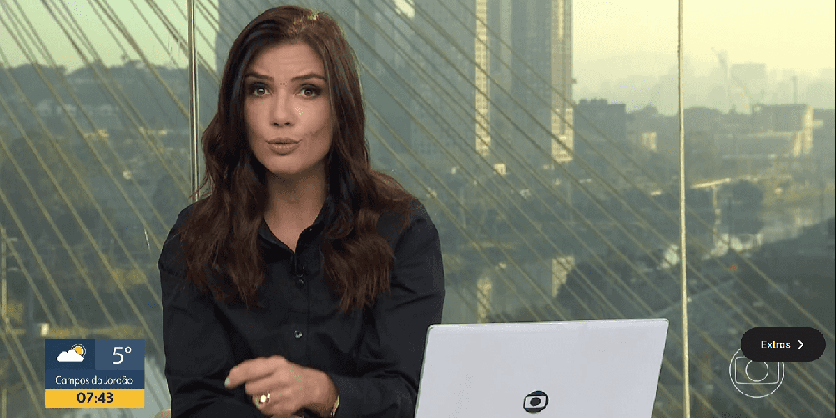 Sabina Simonato no BDSP (Foto: Reprodução/ Globo)