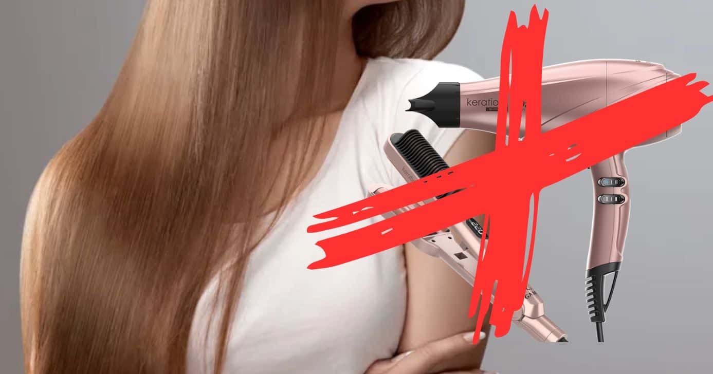 Sem chapinha ou secador: 5 dicas de como deixar o cabelo liso sem fonte de calor (Foto Reprodução/Montagem/TV Foco/Canva/Paola)