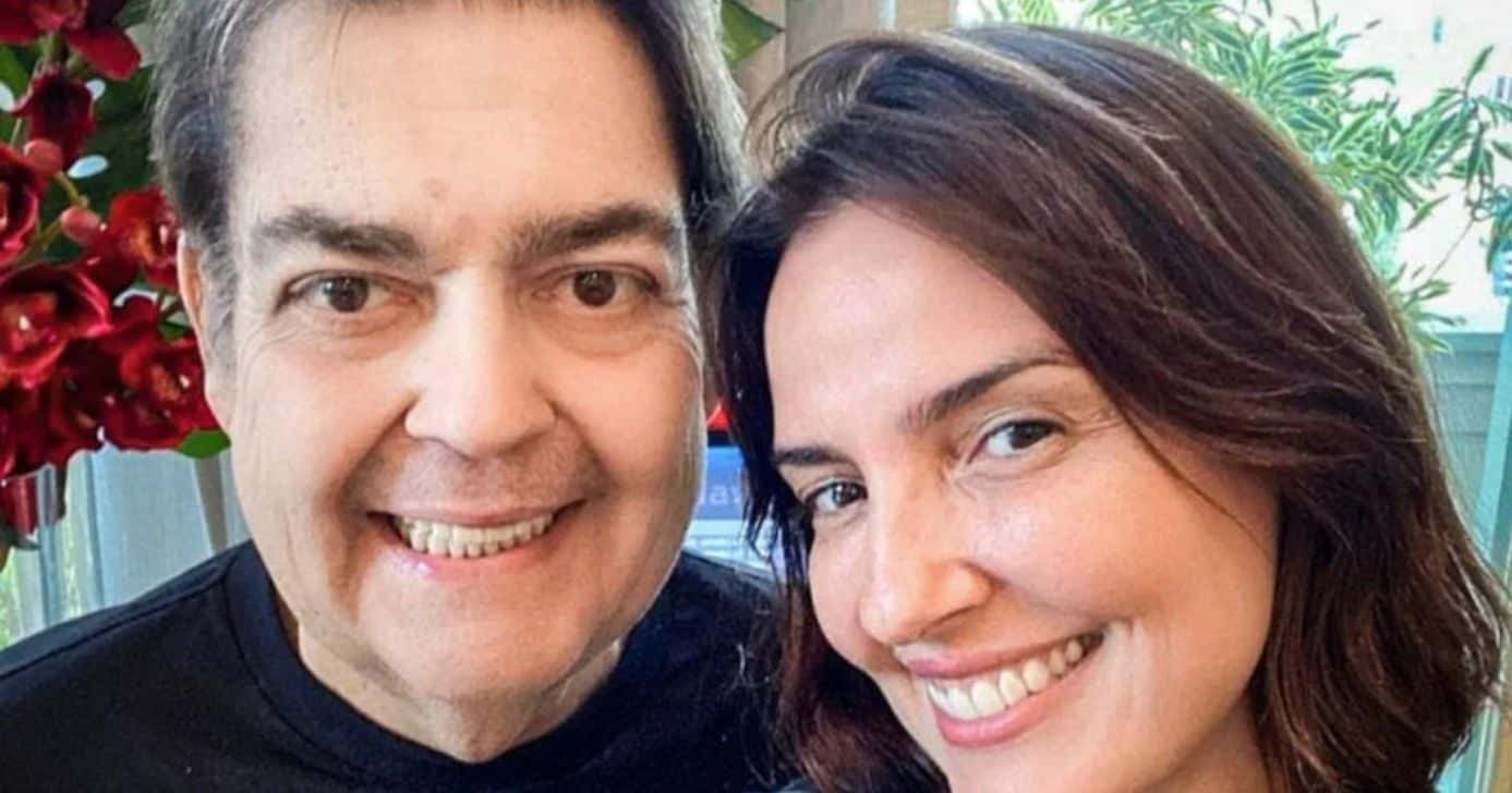 Faustão e esposa, Luciana Cardoso - Foto: Internet