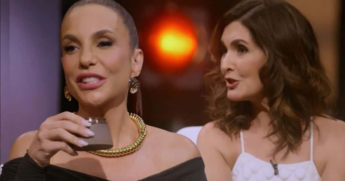 Fátima Bernardes e Ivete (Foto: Reprodução)