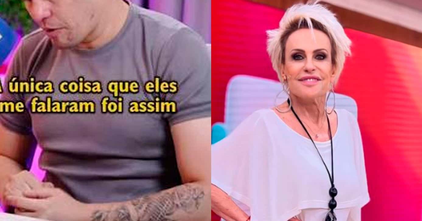 Humorista e Ana Maria (Foto: Reprodução)