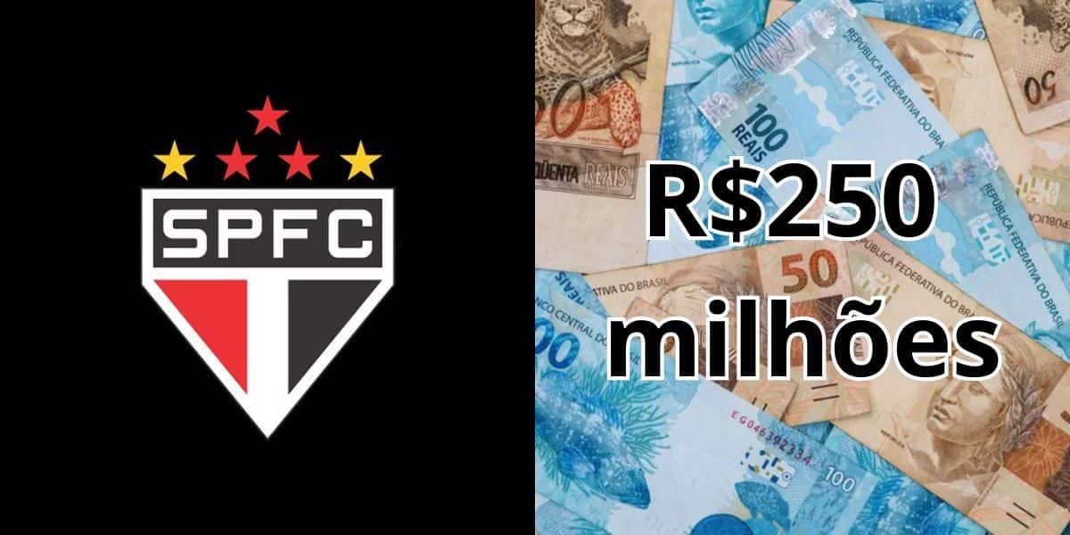 São Paulo encaminha acordo de R$250 milhões (Reprodução: Montagem TV Foco)