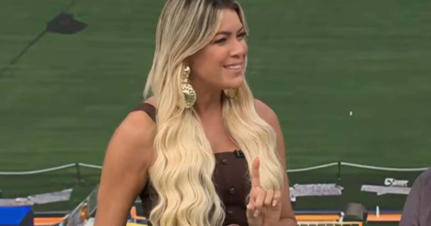 Renata Fan no Jogo Aberto (Foto: Band)
