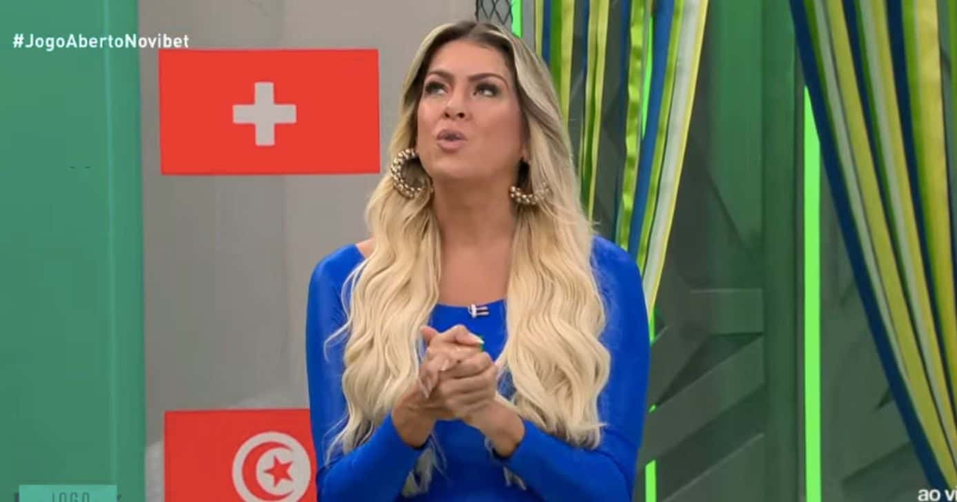 Renata Fan no Jogo Aberto (Foto: Reprodução / Band)