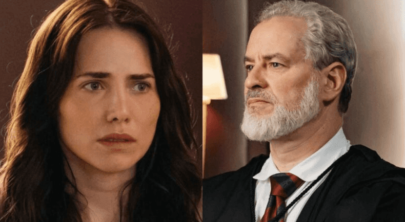 Adriana e Ademir em Quem Ama Cuida (Foto: Reprodução / Globo)