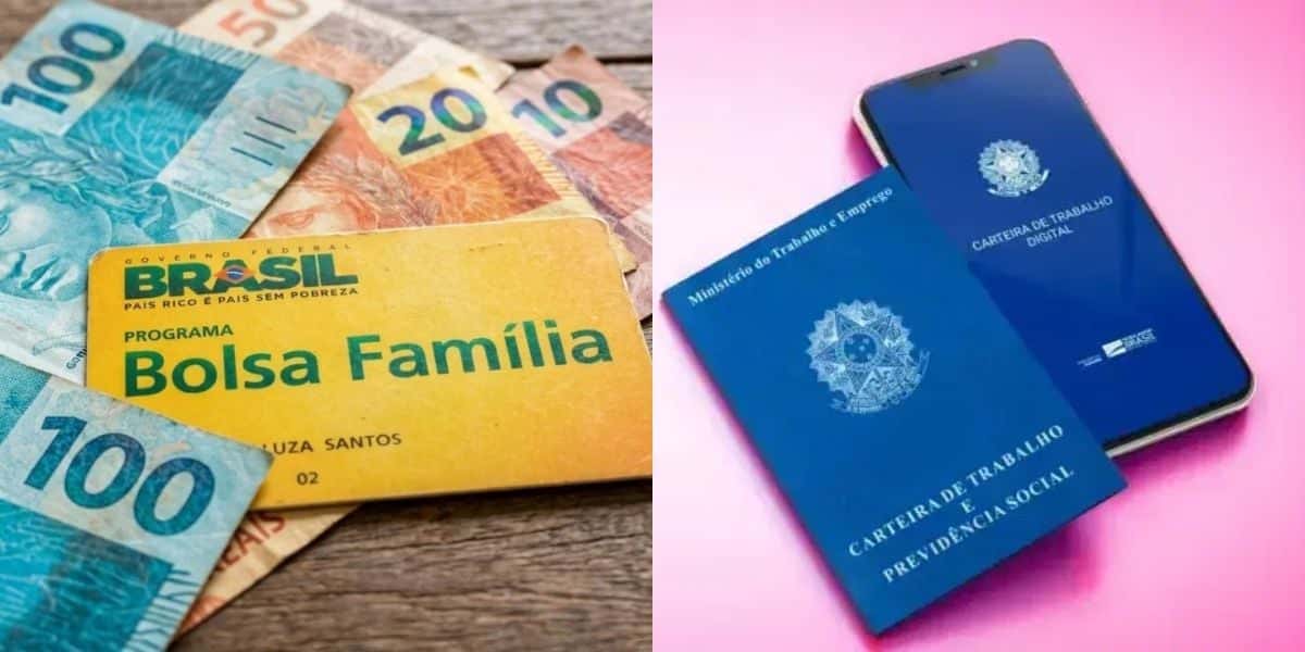 Receber o Bolsa Família depois de conseguir um emprego (Reprodução: Montagem TV Foco)
