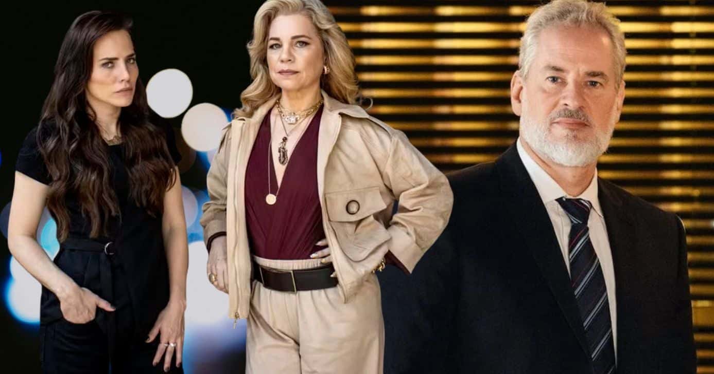 Adriana, Pilar e Ademir em Quem Ama Cuida (Fotos: Reprodução / Globo / Montagem TV Foco)