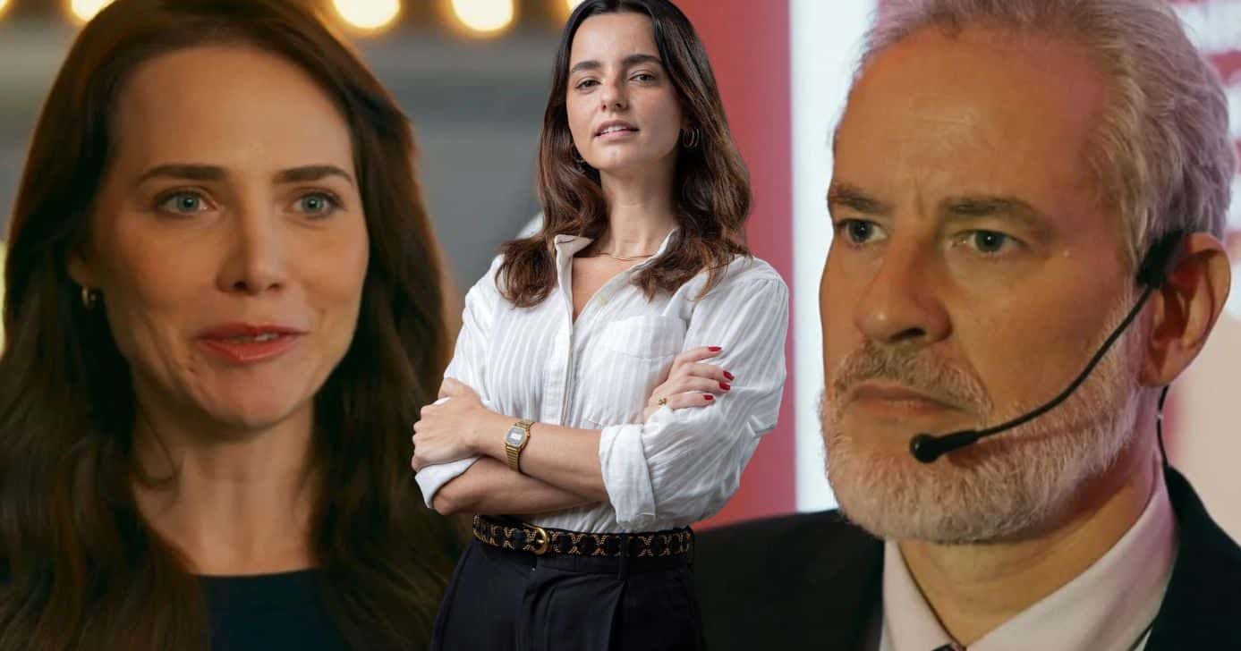 Adriana, Suely e Ademir em Quem Ama Cuida (Fotos: Reprodução / Globo / Montagem TV Foco)