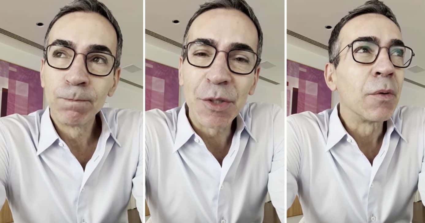 César Tralli (Fotos: Reprodução / Instagram)