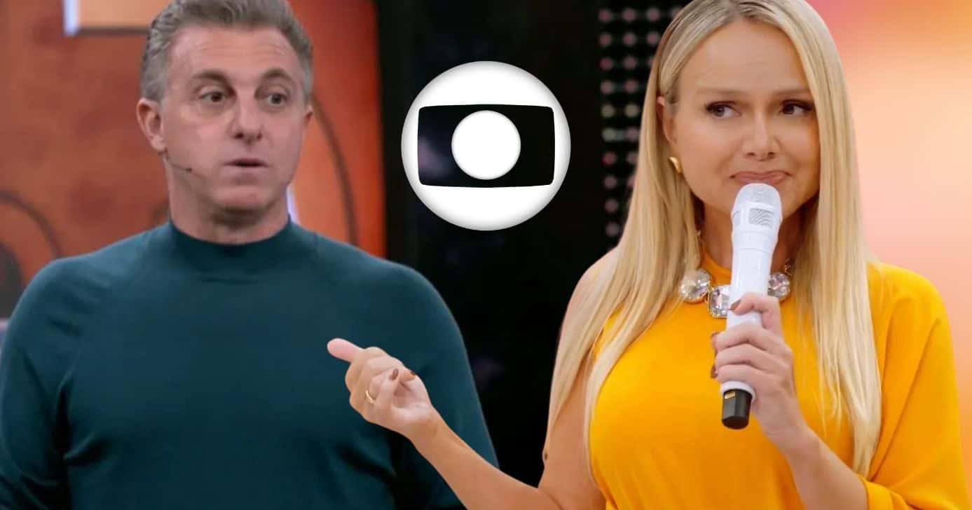 Luciano Huck e Eliana (Fotos: Reprodução / Globo / Montagem TV Foco)