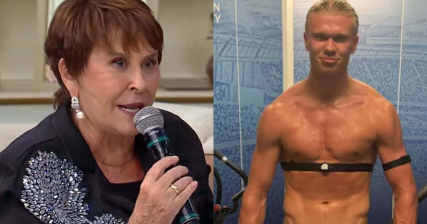 Márcia Sensitiva e Erling Haaland (Foto: Reprodução / Instagram)