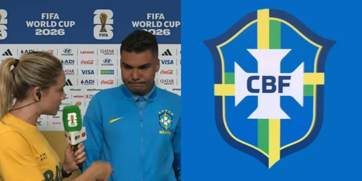 Fernanda Gentil toma atitude que faz Casemiro chorar (Reprodução: Cazé TV / Youtube)