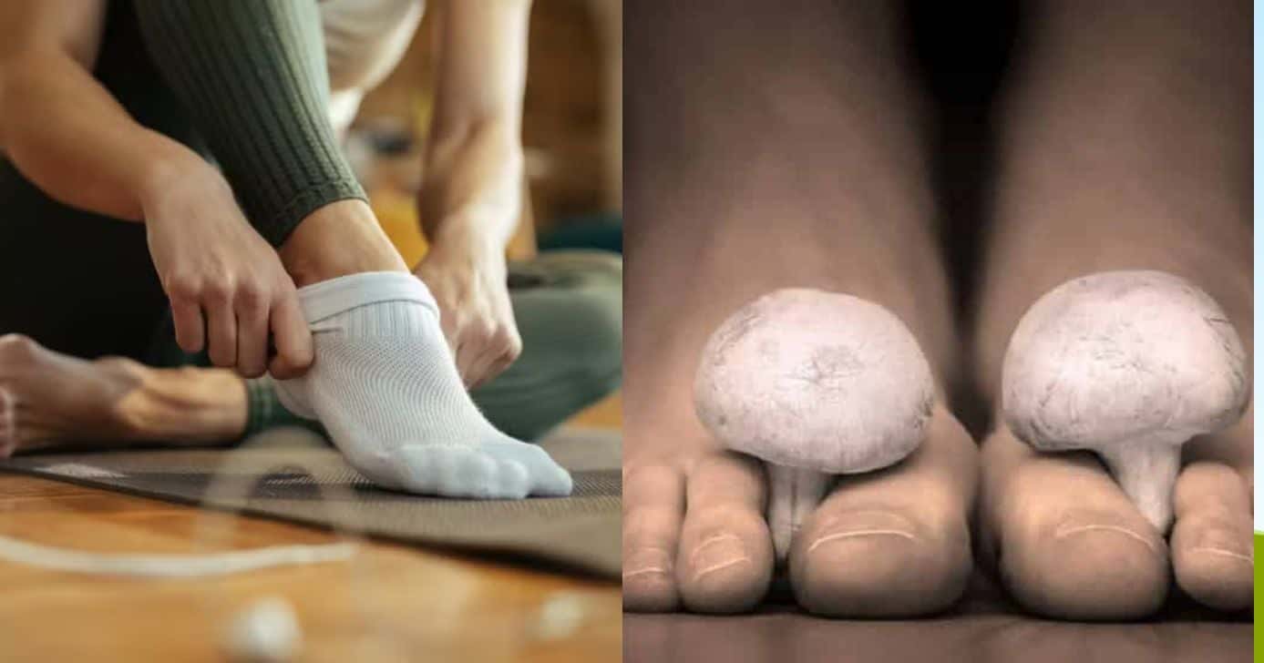 Como fazer escalda pés caseiro e manter as meias cheirosas o dia todo - Foto: Montagem