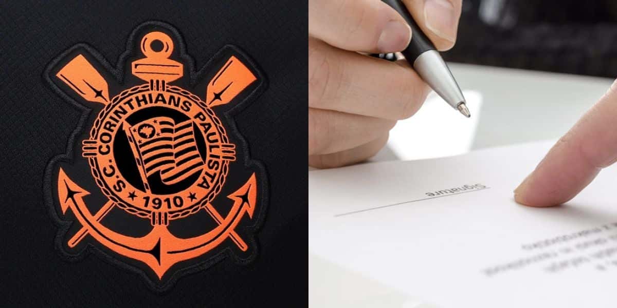 Zagueiro do Corinthians assinou pré-contrato com time da Europa (Reprodução: Montagem TV Foco)