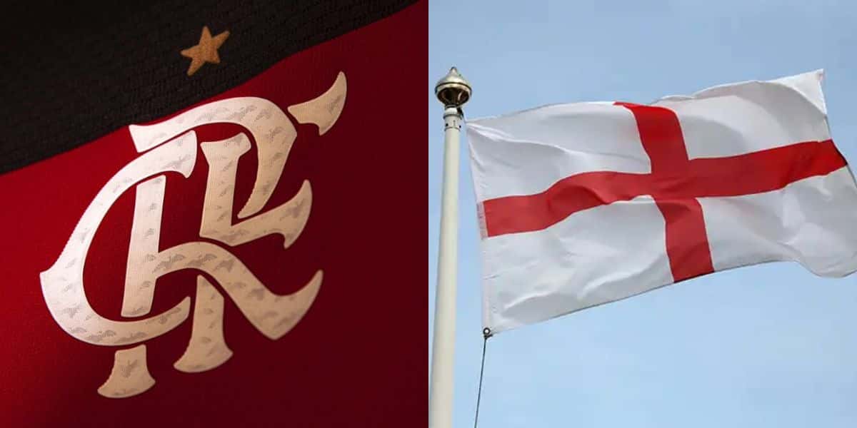 Cria do Flamengo vai assinar com time da Inglaterra (Reprodução: Montagem TV Foco)