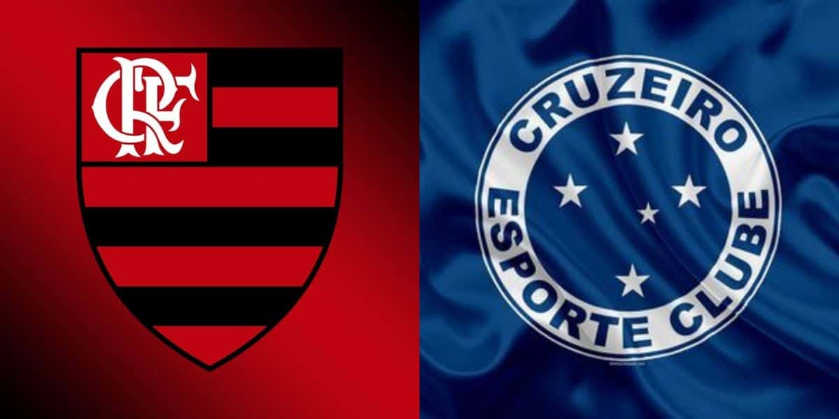 Flamengo arma rasteira no Cruzeiro por volante (Reprodução: Montagem TV Foco)