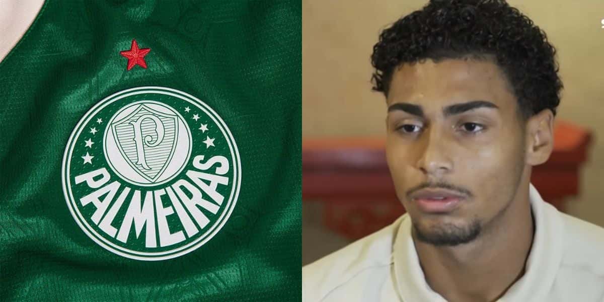 Luighi sendo negociado pelo Palmeiras (Reprodução: SporTV)