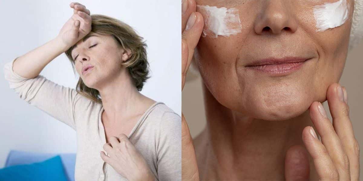 Saiba como cuidar da pele durante a Menopausa (Reprodução: Montagem TV Foco)